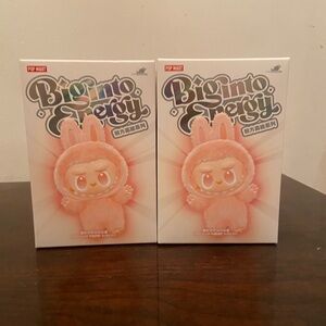 Pop Mart Big Into Energy serenity  Stuffed Animal Labubu